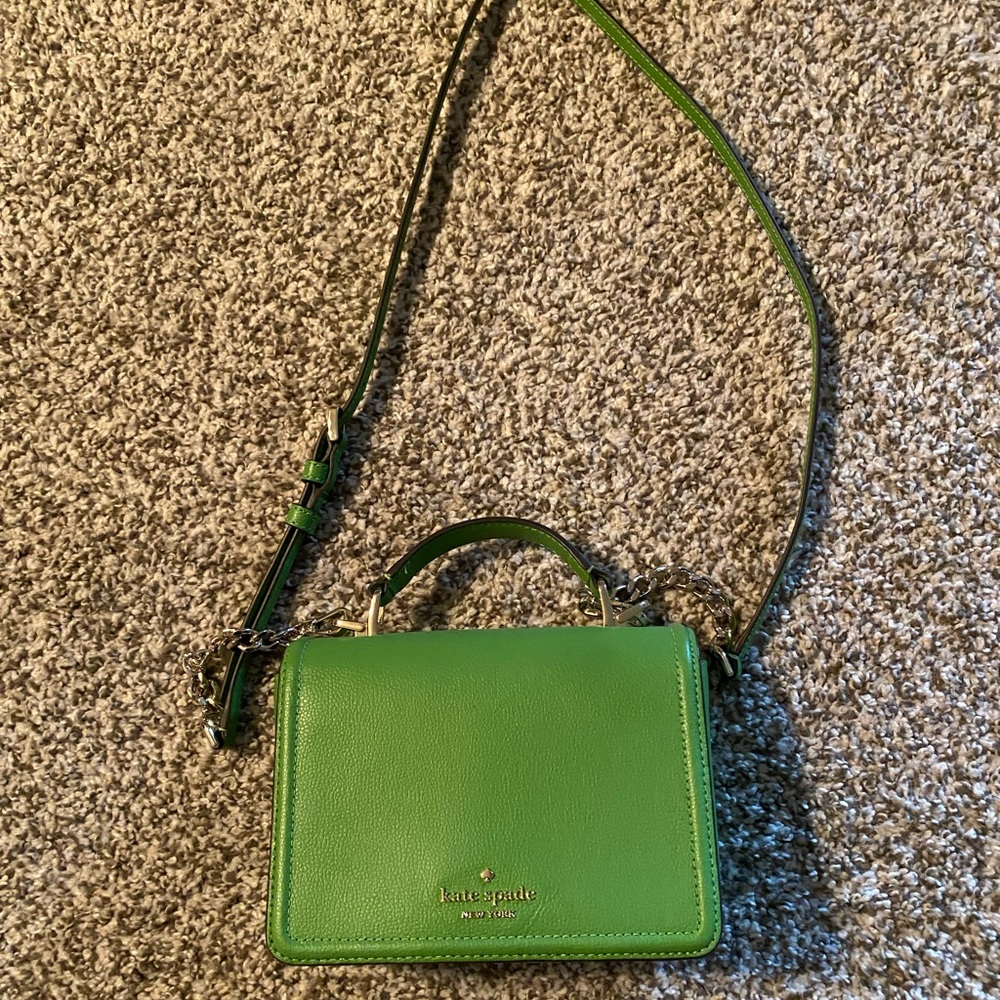 Green Kate Spade Crossbody